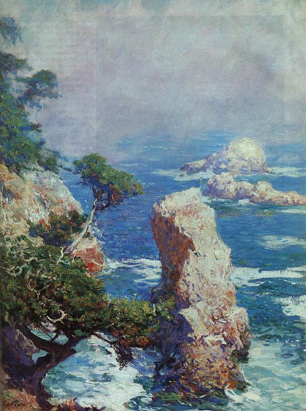 Guy Rose Mist Over Point Lobos Germany oil painting art
